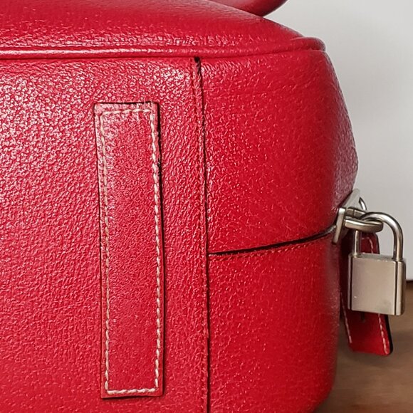 Prada Cinghiale Sport Tote Red - Picture 5 of 6